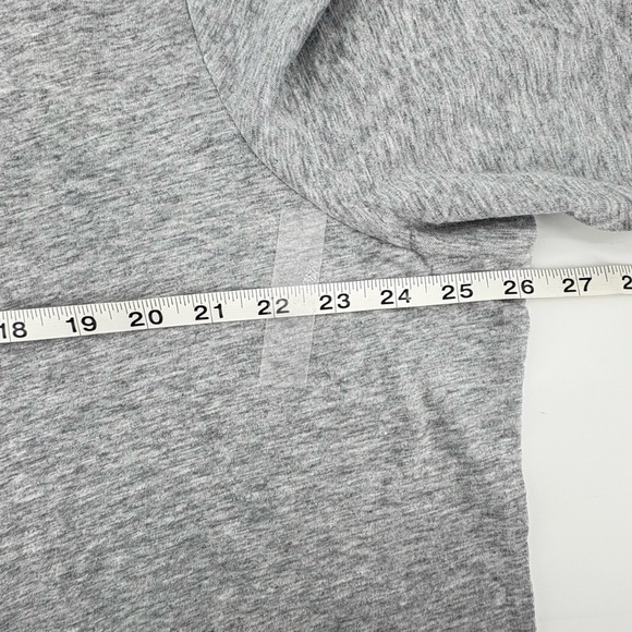 Eileen Fisher sz 2X Dark Pearl Gray Organic Cotton Elbow-Sleeve T-Shirt Dark New - Picture 11 of 12